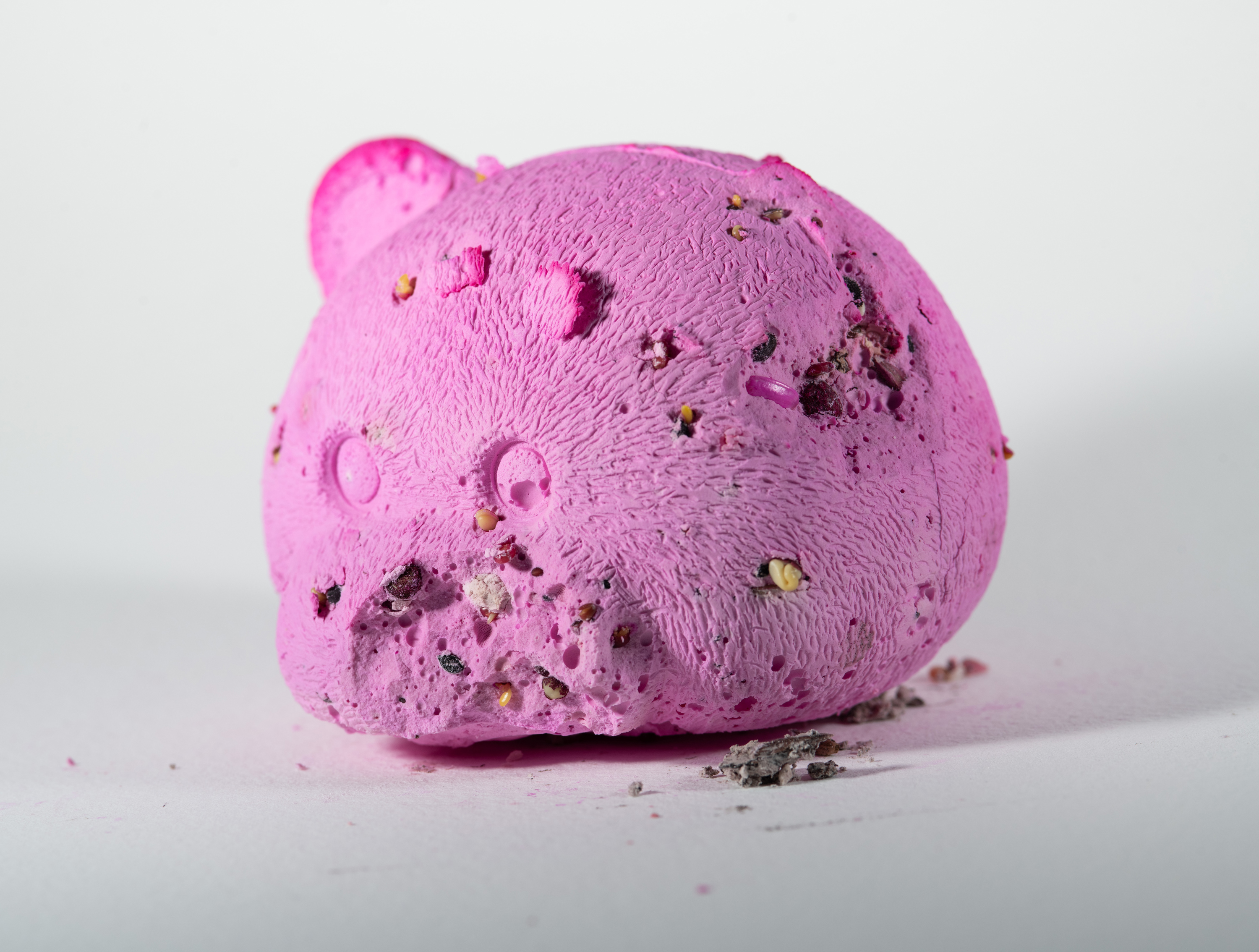 Seeds Of Change, Sculpture, 2025, from the The Pink Bear series