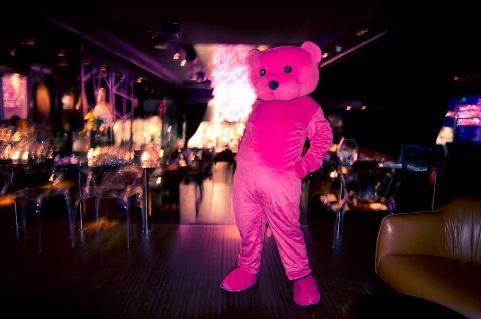 The Pink Bear at Yaneff at DSTRKT