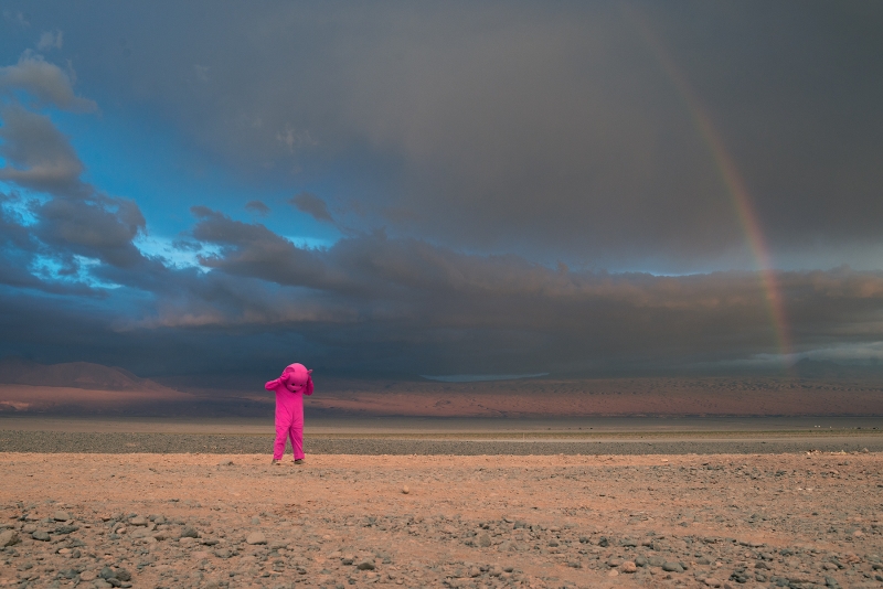 Chasing Rainbows, Photography, 2017, from the I Used To Be A Polar Bear series
