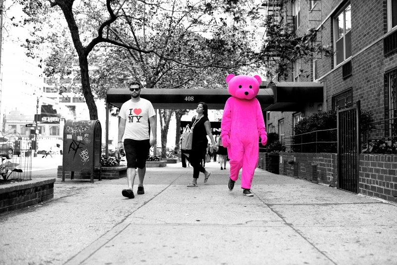 I Heart New York, Photography, 2015, from the Coming To Town series