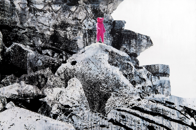King Of The Castle, Painting, 2019, from the The Unconscious Therapy series