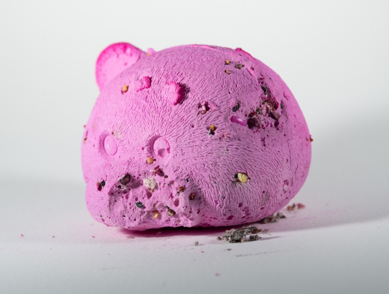 Seeds Of Change, Sculpture, 2025, from the The Pink Bear series