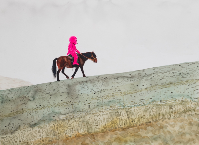 My Little Pony, Watercolour, 2024, from the My Little Pony series