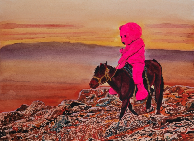 My Little Pony, Watercolour, 2024, from the My Little Pony series