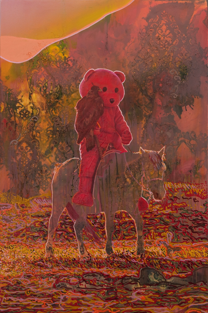 Sunset Whispers, Painting, 2024, from the My Little Pony series