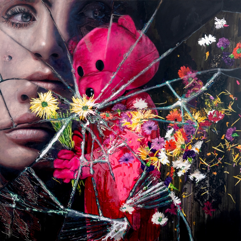Time Can Escape You, Painting, 2025, from the Life Lines series
