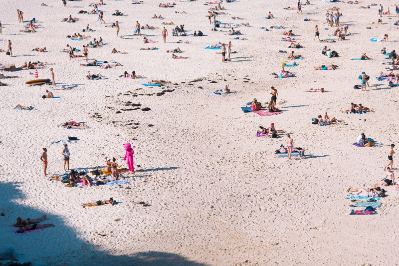 It Was Huge, Photography, 2018, from the Coming To Town series