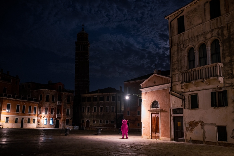Venice By Moonlight, Photography, 2018, from the Coming To Town series