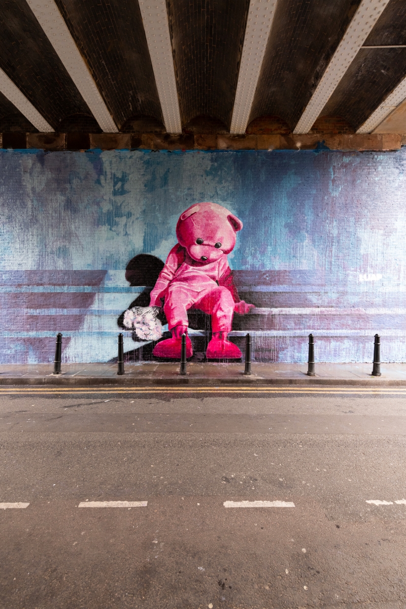 Hope, Intervention, 2024, from the Coming To Town series