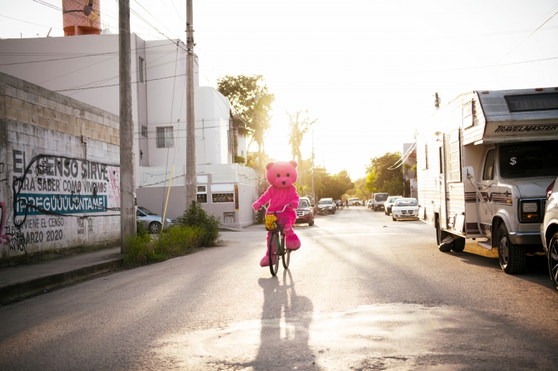 Travel Master, Photography, 2021, from the Coming To Town series