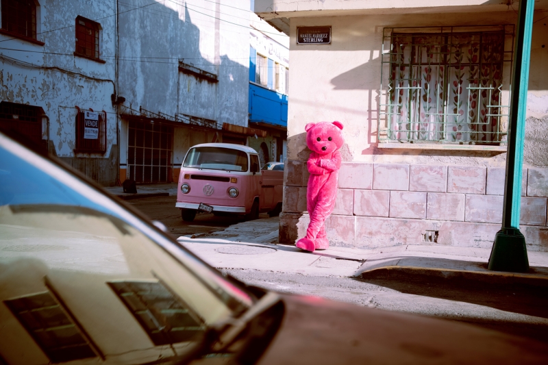 Happy Camper, Photography, 2021, from the Coming To Town series