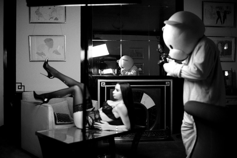 Addiction, Photography, 2016, from the Bed Time Stories series