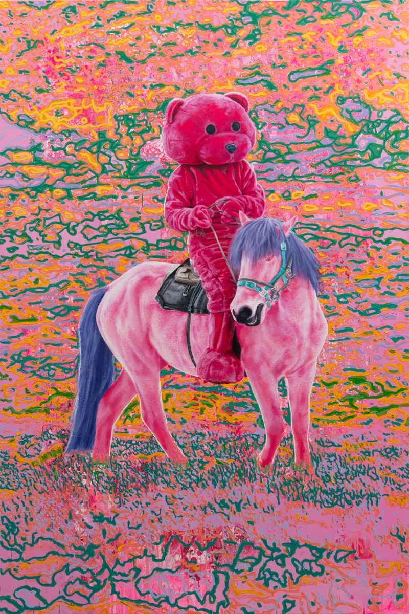 My Little Pink Pony, Painting, 2024, from the My Little Pony series
