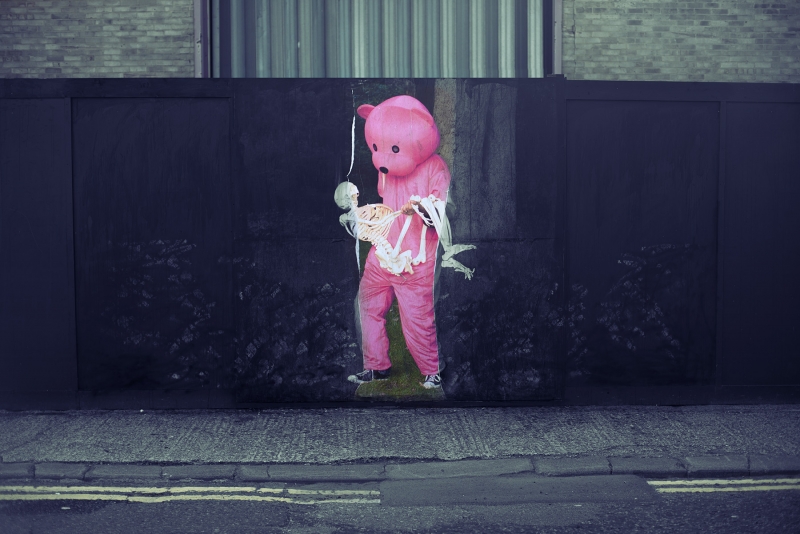 Trinity Buoy Wharf - Fail Guard, Intervention, 2014, from the The Heroes Journey series