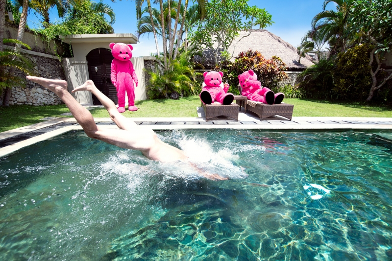 Making A Bigger Splash, Photography, 2019, from the Coming To Town series