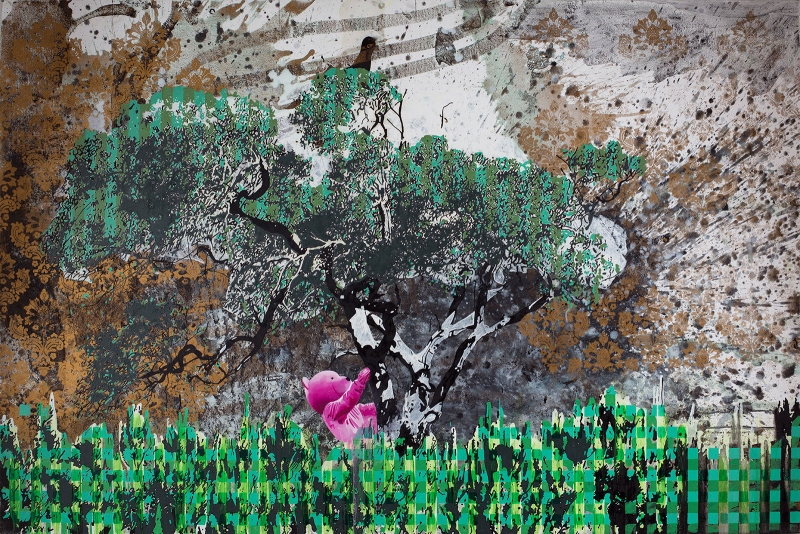 Thalia, Painting, 2011, from the The Heroes Journey series
