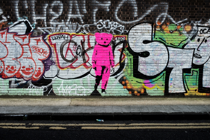 The Journey, Intervention, 2016, from the The Pink Bear series